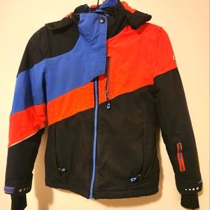 Killtec winter jacket black/pink/blue excellent condition